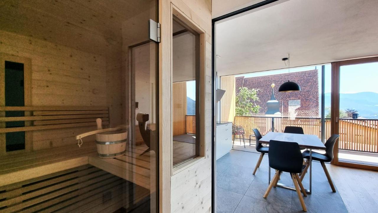 Mesnerhof Chalet Mit Dolomitenblick Und Kostenlosem Parken In Der Tiefgarage ブレッサノーネ エクステリア 写真